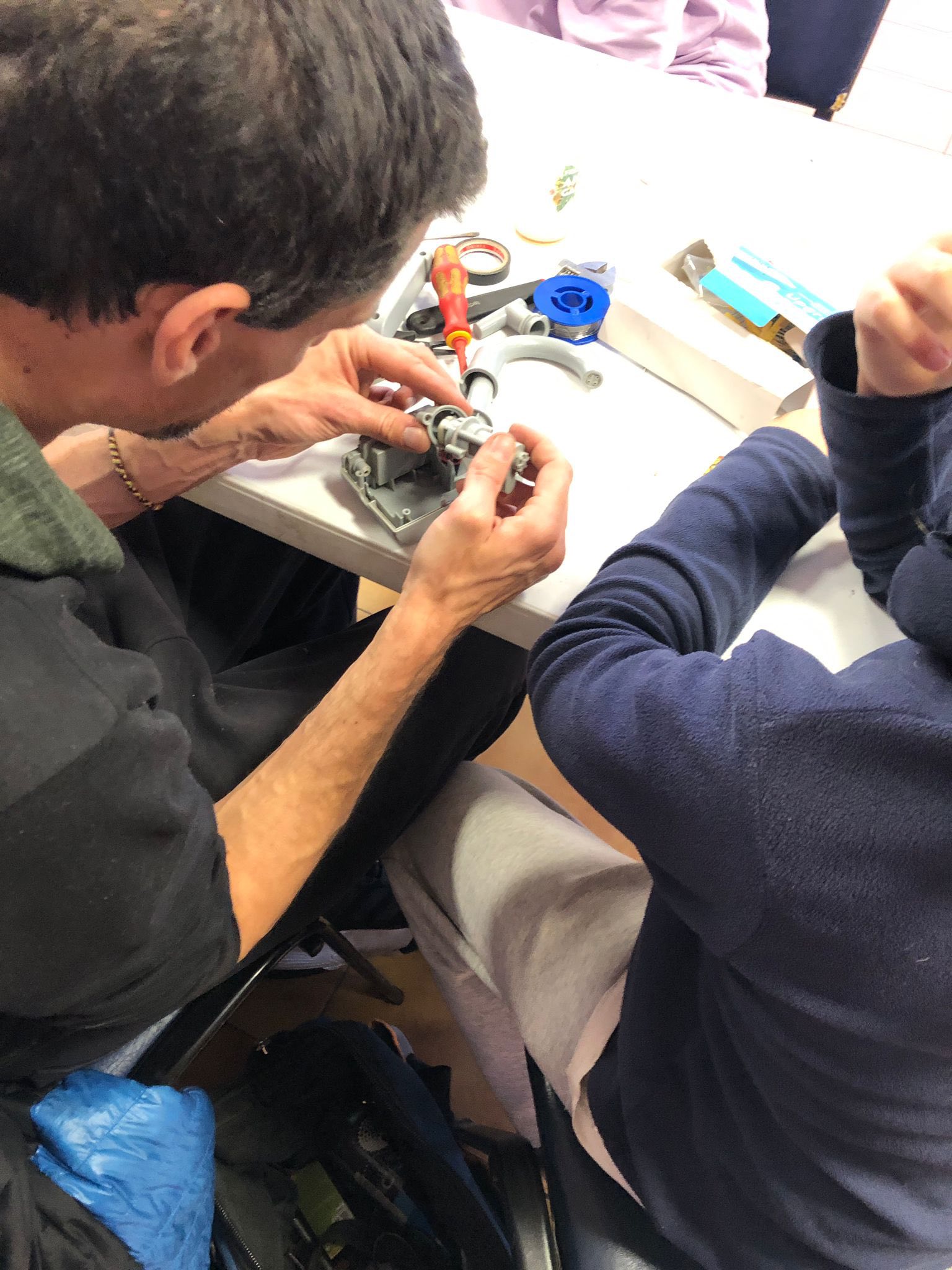 Bénévoles au Repair Café